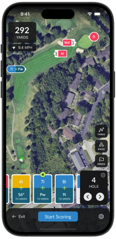 Swing100 Golf GPS App - Sneak Preview 2